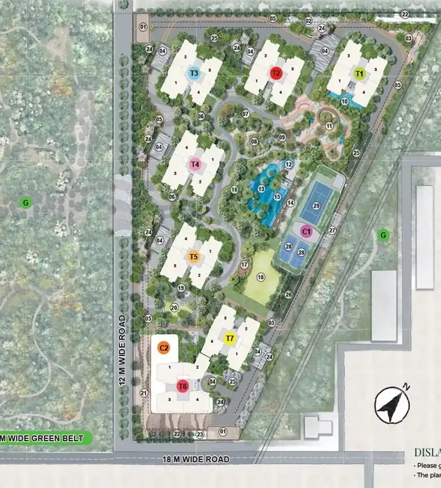 Eldeco 7 Peaks Residences Floor Plan